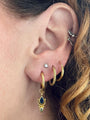 Doharee Multistone Oorbellen - 14K Goldplated
