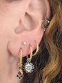 Pasalee Twisted Oorbellen - 14K Goldplated