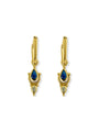 Doharee Multistone Oorbellen - 14K Goldplated