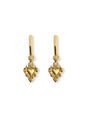 Pyaar Hartjes Oorbellen - 14K Goldplated