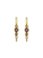 Trayee Multistone Oorbellen - 14K Goldplated