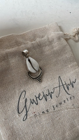 Cowrie pendant