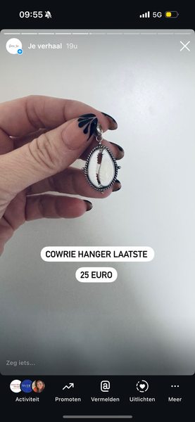 Cowrie hanger