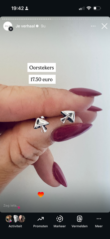 2x oorbellen