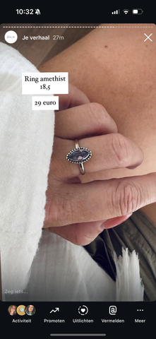 Ring amethist