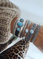 Panah Brede Larimar Bangle