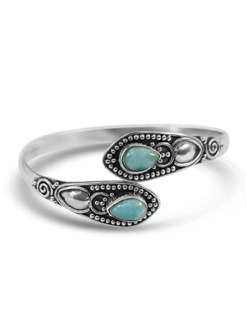 Lipatan Larimar Bangle