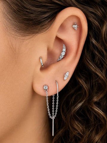 Selene Zirkonia Flatback Piercing-1 ST.