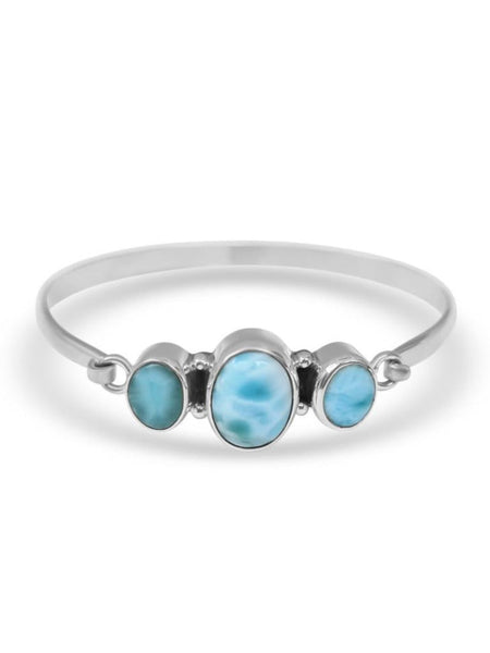 Tiga Larimar Bangle