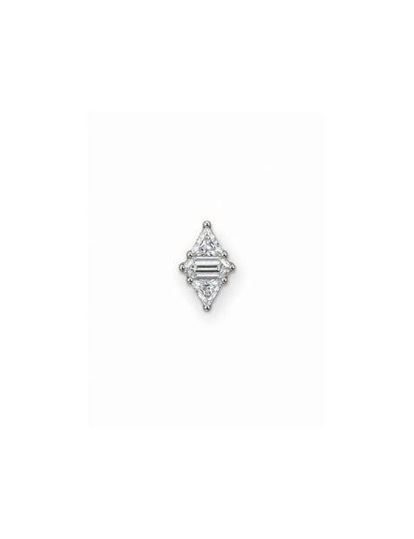 Ziva Titanium Flatback Piercing-1 ST.