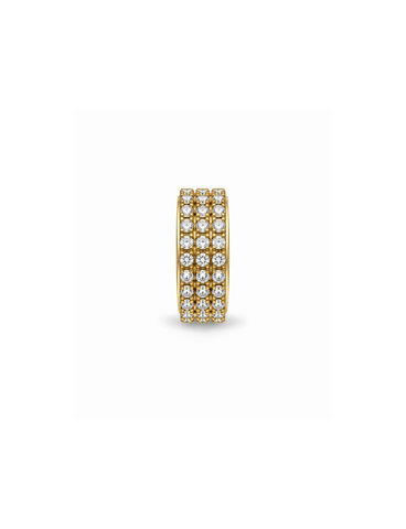 Cira Titanium Goud Clicker Goud 8 mm