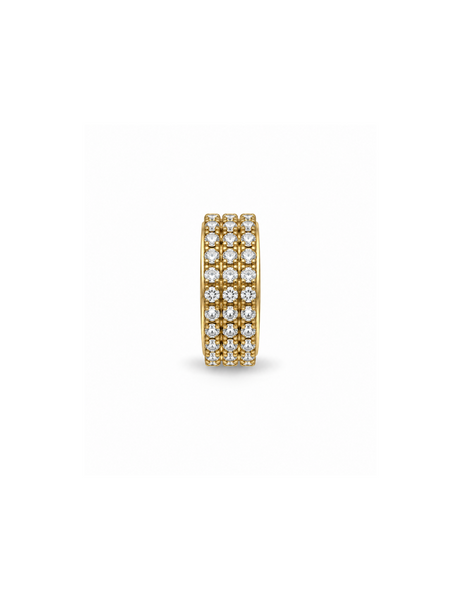 Cira Titanium Goud Clicker Goud 8 mm