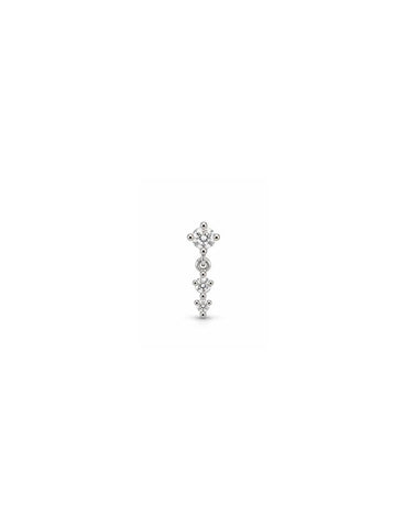 Nina Zirkonia Flatback Piercing-1 ST.