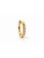 Evi Titanium Zirkonia Gouden Oorring - 1 ST.