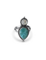 Ay Larimar Maansteen Ring