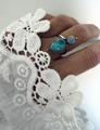 Ay Larimar Maansteen Ring