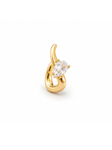 Rani Zilveren Ear Cuff 14K Goldplated - 1 ST.