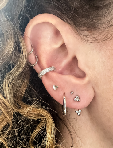 Nova Zilveren Ear Cuff 1 ST.