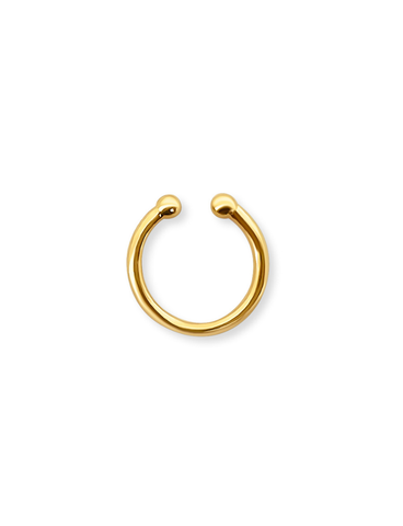 Nila Zilveren Ear Cuff 14K Goldplated - 1 ST.