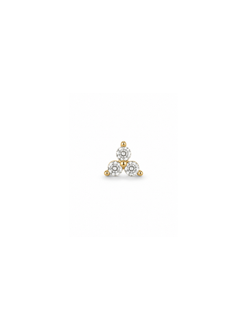 Trinity Piercing 14K Goud-1ST.