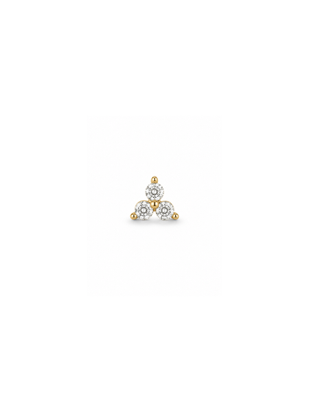 Trinity Piercing 14K Goud-1ST.