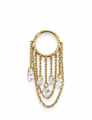 Nerina Titanium Clicker Goud 10 mm