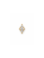 Ziva Titanium Flatback Piercing Goud -1 ST.