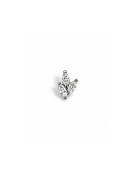 Liva Titanium Flatback Piercing-1 ST.