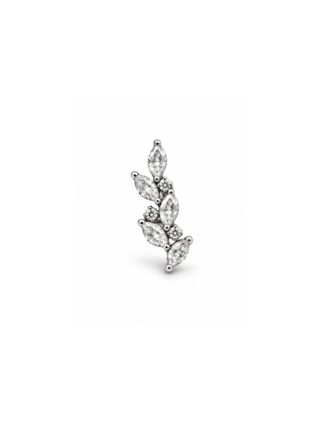Eveline Titanium Flatback Piercing-1 ST.