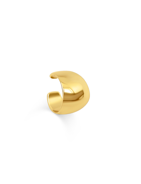 Luna Zilveren Ear Cuff 14K Goldplated - 1 ST.