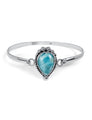 Naya Larimar Bangle
