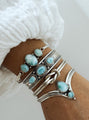 Panah Larimar Bangle