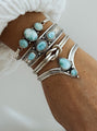 Ay Larimar Bangle