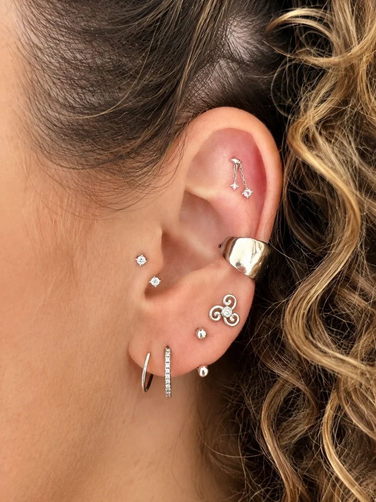 Yume Maansteen Flatback Piercing-1 ST.