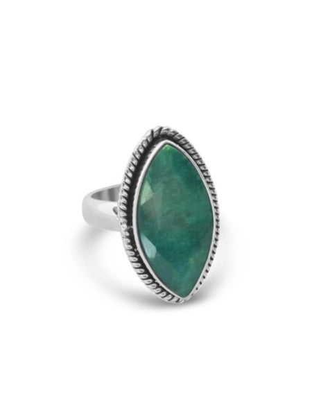 Chamak Groene Beryl Ring