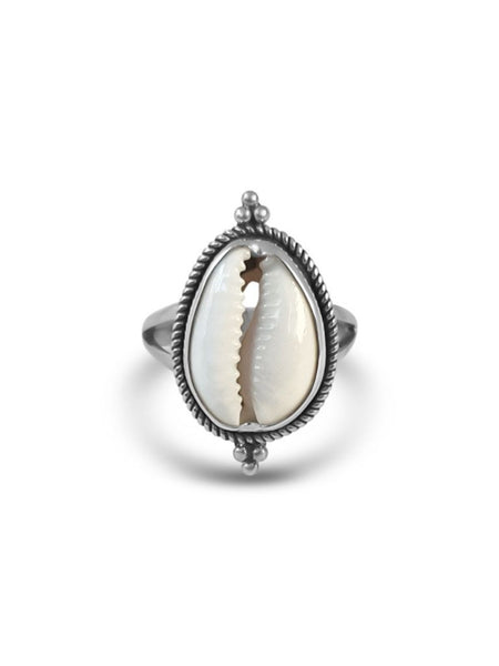 Cowrie Shell Ring