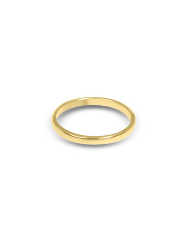 Dasar Ring - 925 Sterling Zilver 14K Verguld Goud