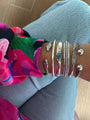 Flower bangle