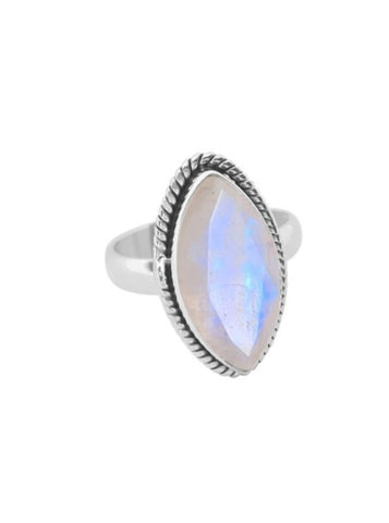 Chamak Maansteen Ring