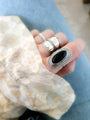 Tameng Zwarte Onyx Ring
